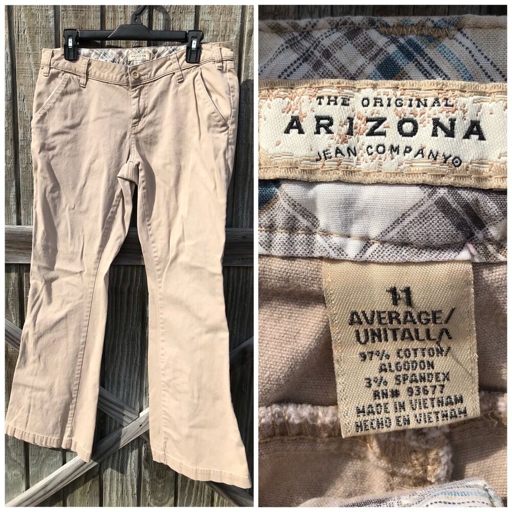 Arizona size 11 Flare Khakis